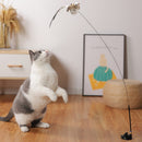 Simulação de pássaro brinquedo para gato interativo