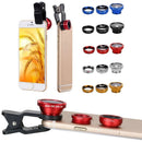 Kit de lente para câmera de celular angular lente olho de peixe(Suporte universal para todos os telefones celulares)