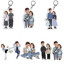 Chaveiros personalizado TX com Imagens reais