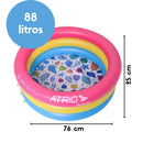 Piscina Infantil Inflável, para crianças pequenas (88 litros)